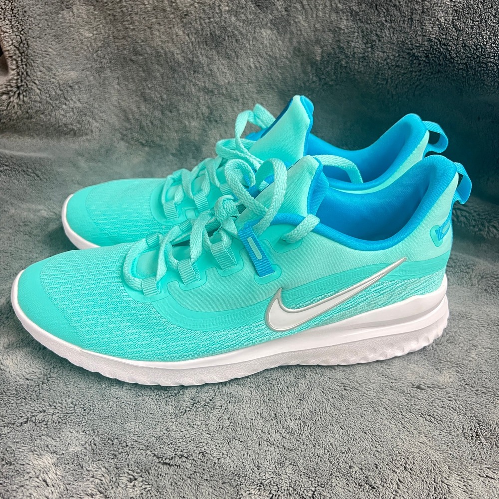 Nike Renew Rival II‎ Aurora Geen Blue Running Shoes AT5614-300 Size 6Y Wms 7.5